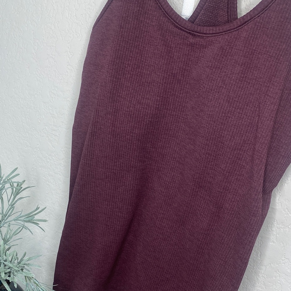 lululemon athletica Racerback Tank Top - Plum - Picture 4 of 8